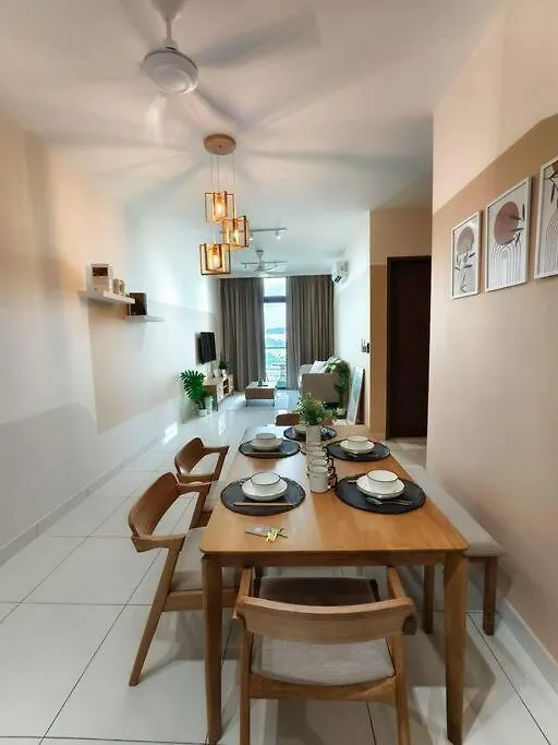 Apartment Green Haven-Permas Masai Ciq-1 Bedroom Brand New Muji Johor Bahru