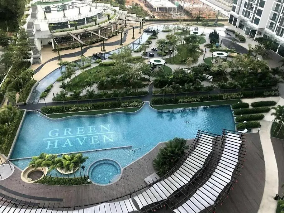 Green Haven-Permas Masai Ciq-1 Bedroom Brand New Muji Johor Bahru Apartment