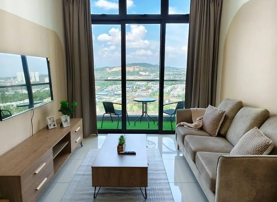 Apartment Green Haven-Permas Masai Ciq-1 Bedroom Brand New Muji Johor Bahru