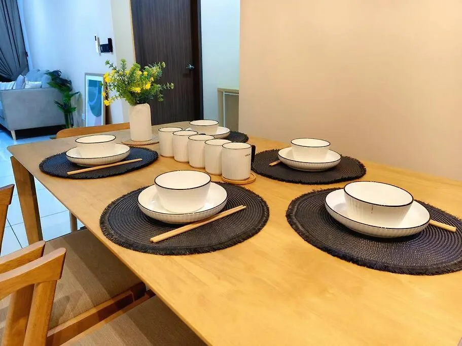Apartment Green Haven-Permas Masai Ciq-1 Bedroom Brand New Muji Johor Bahru Malaysia